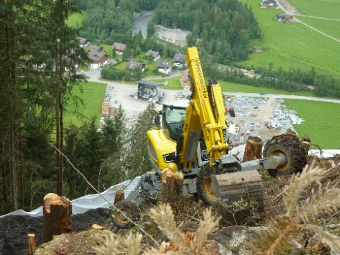 Leitungsbau Rothenbach - Metschstand 2014, Gyger