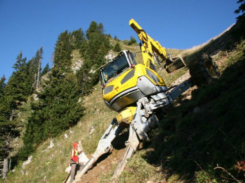 Leitungsbau Chrindi - Stockhorn 2015