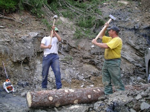 Holzverbau Wallegg für Lenk Bergbahnen