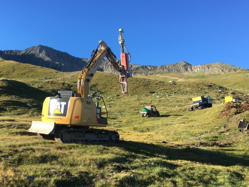 Felsabbau Belalp 2016