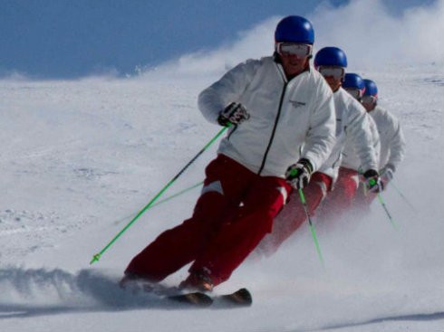 Hier bin ich mit dem Demoteam Lenk in Fahrt